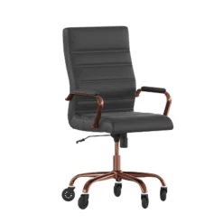 Flash Furniture Whitney High Back Executive Swivel Office Chair With Black Frame, Arms, And Transparent Roller Wheels 28 Flash Furniture Whitney High Back Executive Swivel Office Chair With Black Frame, Arms, And Transparent Roller Wheels -Flash Furniture GUEST 002757c4 8276 4728 9485 ad15bb3649ea