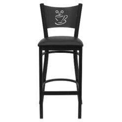 Flash Furniture Black Coffee Back Metal Restaurant Barstool 11 Flash Furniture Black Coffee Back Metal Restaurant Barstool -Flash Furniture GUEST 0096ed25 8f38 4adc 8d3b af4a8d579713