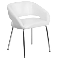 Flash Furniture Fusion Series Contemporary LeatherSoft Side Reception Chair With Chrome Legs 27 Flash Furniture Fusion Series Contemporary LeatherSoft Side Reception Chair With Chrome Legs -Flash Furniture GUEST 028d0520 73de 4a1b a47c 55d09999327c