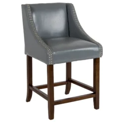 Flash Furniture Carmel Series 24" High Transitional Wood Counter Height Stool With Accent Nail Trim 22 Flash Furniture Carmel Series 24" High Transitional Wood Counter Height Stool With Accent Nail Trim -Flash Furniture GUEST 02e06c77 8ce6 4038 87e3 1b3b42300ae8