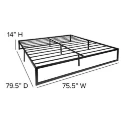 Flash Furniture 14 Inch Metal Platform Bed Frame With 10 Inch Pocket Spring Mattress In A Box And 2 Inch Cool Gel Memory Foam Topper 24 Flash Furniture 14 Inch Metal Platform Bed Frame With 10 Inch Pocket Spring Mattress In A Box And 2 Inch Cool Gel Memory Foam Topper -Flash Furniture GUEST 02edbcd7 2dc8 4c93 8c34 07016c987d19