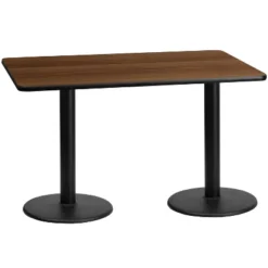 Flash Furniture 30'' X 60'' Rectangular Laminate Table Top With 18'' Round Table Height Bases 11 Flash Furniture 30'' X 60'' Rectangular Laminate Table Top With 18'' Round Table Height Bases -Flash Furniture GUEST 035ac790 1288 47cb b255 66baa850261e