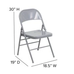 Flash Furniture 2 Pack HERCULES Series Triple Braced & Double Hinged Metal Folding Chair 13 Flash Furniture 2 Pack HERCULES Series Triple Braced & Double Hinged Metal Folding Chair -Flash Furniture GUEST 04095526 8a46 474d 9ba1 393a0a058728