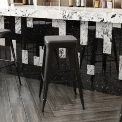 Flash Furniture Perry Poly Resin Wood Square Seat With Rounded Edges For Colorful Metal Barstools 17 Flash Furniture Perry Poly Resin Wood Square Seat With Rounded Edges For Colorful Metal Barstools -Flash Furniture GUEST 04745a1a 6e8b 4753 aab5 8e38204a96ca