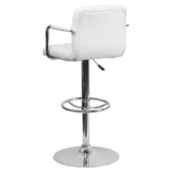Flash Furniture Contemporary Quilted Vinyl Adjustable Height Barstool With Arms And Chrome Base 24 Flash Furniture Contemporary Quilted Vinyl Adjustable Height Barstool With Arms And Chrome Base -Flash Furniture GUEST 0496672e 99f5 4c75 8bfe 9ac8dbb2d3f0