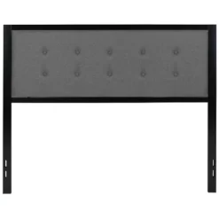 Flash Furniture Bristol Metal Tufted Upholstered Queen Size Headboard In Dark Gray Fabric 14 Flash Furniture Bristol Metal Tufted Upholstered Queen Size Headboard In Dark Gray Fabric -Flash Furniture GUEST 04c02d53 0ce8 47d7 a9b9 935d35396cca