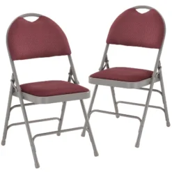 Flash Furniture 2 Pack HERCULES Series Extra Large Ultra-Premium Triple Braced Metal Folding Chair With Easy-Carry Handle 26 Flash Furniture 2 Pack HERCULES Series Extra Large Ultra-Premium Triple Braced Metal Folding Chair With Easy-Carry Handle -Flash Furniture GUEST 04dceadd 4711 43c2 85da 2510daa242e3