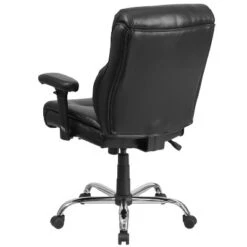 Flash Furniture HERCULES Series Big & Tall 400 Lb. Rated Swivel Ergonomic Task Office Chair With Clean Line Stitching And Adjustable Arms -Flash Furniture GUEST 06f929d9 8269 43a6 bdb6 18cb190cd933
