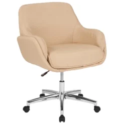 Flash Furniture Rochelle Home And Office Upholstered Mid-Back Molded Frame Office Chair -Flash Furniture GUEST 0b15652f 35b3 46cb 9003 7090cb9a0a05