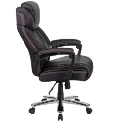 Flash Furniture HERCULES Series Big & Tall 500 Lb. Rated Black LeatherSoft Executive Swivel Ergonomic Office Chair With Adjustable Headrest 15 Flash Furniture HERCULES Series Big & Tall 500 Lb. Rated Black LeatherSoft Executive Swivel Ergonomic Office Chair With Adjustable Headrest -Flash Furniture GUEST 0b88dab3 e9e3 43d3 8ee4 2a3de8779e73