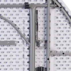 Flash Furniture 5.89-Foot Round Bi-Fold Granite White Plastic Banquet And Event Folding Table With Carrying Handle 14 Flash Furniture 5.89-Foot Round Bi-Fold Granite White Plastic Banquet And Event Folding Table With Carrying Handle -Flash Furniture GUEST 0ba8b7ad 6a6e 4729 b3ba 3d06d527cca7