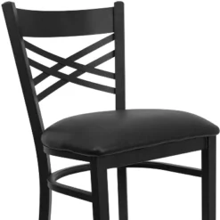 Flash Furniture Black ''X'' Back Metal Restaurant Barstool 16 Flash Furniture Black ''X'' Back Metal Restaurant Barstool -Flash Furniture GUEST 0c3275f5 81b4 4678 93a9 3f487db0b5ba