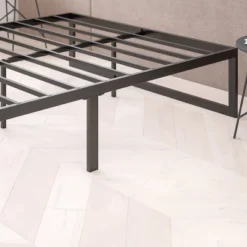 Flash Furniture 14 Inch Metal Platform Bed Frame - No Box Spring Needed With Steel Slat Support And Quick Lock Functionality 26 Flash Furniture 14 Inch Metal Platform Bed Frame - No Box Spring Needed With Steel Slat Support And Quick Lock Functionality -Flash Furniture GUEST 0c62ee91 5be4 476f 8c7f 7bfb28ab2e8a
