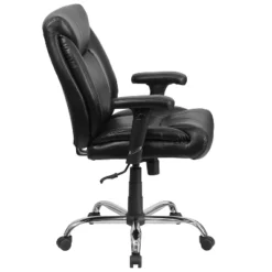 Flash Furniture HERCULES Series Big & Tall 400 Lb. Rated Swivel Ergonomic Task Office Chair With Deep Tufted Seating And Adjustable Arms -Flash Furniture GUEST 0cefd832 0eda 4d10 ad84 b36071ca222d