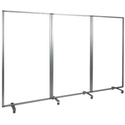 Flash Furniture Transparent Acrylic Mobile Partition With Lockable Casters (3 Sections Included) 13 Flash Furniture Transparent Acrylic Mobile Partition With Lockable Casters (3 Sections Included) -Flash Furniture GUEST 0e0d6639 cc2a 43db a342 ec2b69a02500
