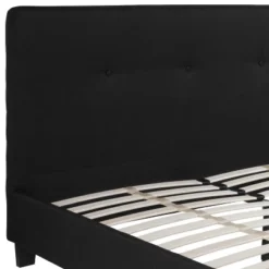 Flash Furniture Tribeca Queen Size Tufted Upholstered Platform Bed In Black Fabric -Flash Furniture GUEST 0f7df71a 1d64 4209 8bb4 d2d22af226de