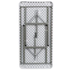 Flash Furniture Elon 4-Foot Granite White Plastic Folding Table - Set Of 5 12 Flash Furniture Elon 4-Foot Granite White Plastic Folding Table - Set Of 5 -Flash Furniture GUEST 1334f39a 3f53 40d5 b055 a05c78cf0490