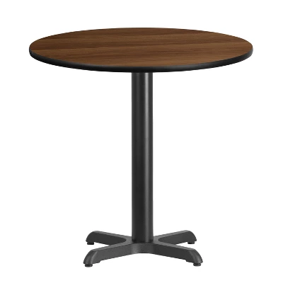Flash Furniture 30'' Round Laminate Table Top With 22'' X 22'' Table Height Base 4 Flash Furniture 30'' Round Laminate Table Top With 22'' X 22'' Table Height Base - Image 4