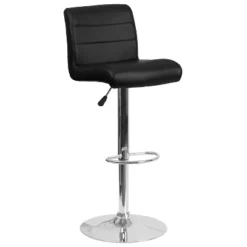 Flash Furniture Contemporary Vinyl Adjustable Height Barstool With Rolled Seat And Chrome Base 27 Flash Furniture Contemporary Vinyl Adjustable Height Barstool With Rolled Seat And Chrome Base -Flash Furniture GUEST 1590e66e 1bc7 4344 a7f5 adf815e67939