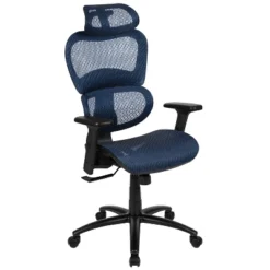 Flash Furniture Ergonomic Mesh Office Chair With 2-to-1 Synchro-Tilt, Adjustable Headrest, Lumbar Support, And Adjustable Pivot Arms -Flash Furniture GUEST 1593529f 1758 4e2d a5f7 892874e54f8c
