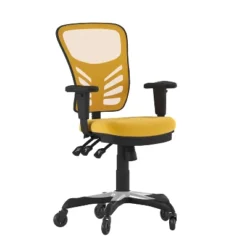 Flash Furniture Nicholas Mid-Back Multifunction Executive Swivel Ergonomic Office Chair With Adjustable Arms And Transparent Roller Wheels 28 Flash Furniture Nicholas Mid-Back Multifunction Executive Swivel Ergonomic Office Chair With Adjustable Arms And Transparent Roller Wheels -Flash Furniture GUEST 18adb6ac 0152 4d11 a839 7c51cbe2925d
