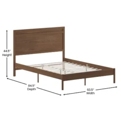 Flash Furniture Kingston Solid Wood Platform Bed With Wooden Slats And Headboard, No Box Spring Needed 11 Flash Furniture Kingston Solid Wood Platform Bed With Wooden Slats And Headboard, No Box Spring Needed -Flash Furniture GUEST 197c4774 806e 44ef ac5a 793d650307ce