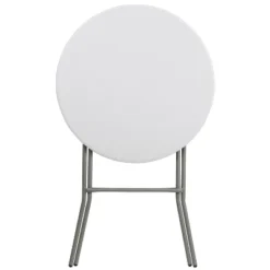 Flash Furniture 2.6-Foot Round Granite White Plastic Bar Height Folding Table 8 Flash Furniture 2.6-Foot Round Granite White Plastic Bar Height Folding Table -Flash Furniture GUEST 197e654a 514a 48e2 b3ce 2e089a3ff831