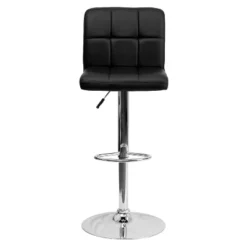 Flash Furniture Contemporary Quilted Vinyl Adjustable Height Barstool With Chrome Base 22 Flash Furniture Contemporary Quilted Vinyl Adjustable Height Barstool With Chrome Base -Flash Furniture GUEST 1a0d2e67 04a0 4f8c 88c7 401cbb624866