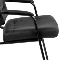 Flash Furniture Darwin Flash Fundamentals Black LeatherSoft Executive Reception Chair With Black Metal Frame 16 Flash Furniture Darwin Flash Fundamentals Black LeatherSoft Executive Reception Chair With Black Metal Frame -Flash Furniture GUEST 1a47ef1f 2325 4a1d 8492 23cca47979a7