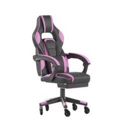 Flash Furniture X40 Gaming Chair Racing Computer Chair With Fully Reclining Back/Arms And Transparent Roller Wheels, Slide-Out Footrest 23 Flash Furniture X40 Gaming Chair Racing Computer Chair With Fully Reclining Back/Arms And Transparent Roller Wheels, Slide-Out Footrest -Flash Furniture GUEST 1aabf713 5d9e 41d9 ac17 8945e02969b9