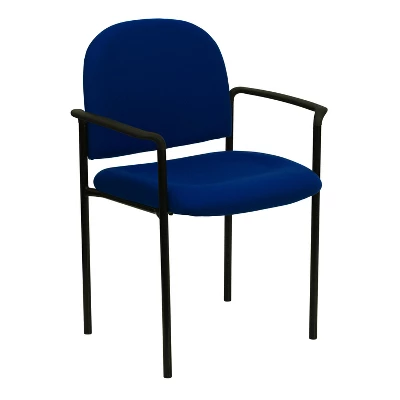 Flash Furniture Comfort Stackable Steel Side Reception Chair With Arms 13 Flash Furniture Comfort Stackable Steel Side Reception Chair With Arms - Image 13