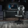 Flash Furniture X10 Gaming Chair Racing Office Ergonomic Computer PC Adjustable Swivel Chair With Flip-up Arms
