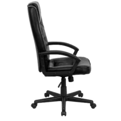 Flash Furniture Nora High Back Black LeatherSoft Executive Swivel Office Chair With Arms 6 Flash Furniture Nora High Back Black LeatherSoft Executive Swivel Office Chair With Arms -Flash Furniture GUEST 1c5f54fb 755e 4eb8 bebf 53d8501f7533