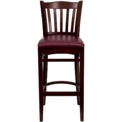 Flash Furniture Vertical Slat Back Wooden Restaurant Barstool -Flash Furniture GUEST 1d3bdb3e c6a3 454b 8708 130da22323da