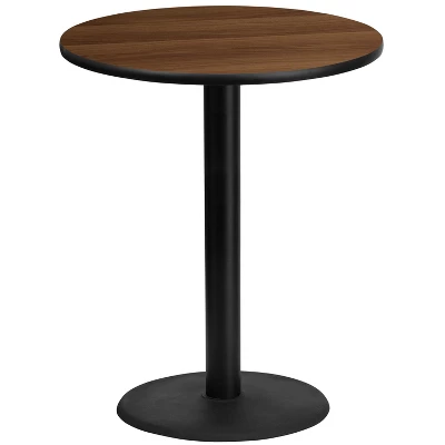 Flash Furniture 36'' Round Laminate Table Top With 24'' Round Bar Height Table Base 5 Flash Furniture 36'' Round Laminate Table Top With 24'' Round Bar Height Table Base - Image 5