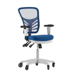 Flash Furniture Nicholas Mid-Back Multifunction Executive Swivel Ergonomic Office Chair With Adjustable Arms And Transparent Roller Wheels 26 Flash Furniture Nicholas Mid-Back Multifunction Executive Swivel Ergonomic Office Chair With Adjustable Arms And Transparent Roller Wheels -Flash Furniture GUEST 1f3182a0 08ff 4014 ac53 fdea3705f07a