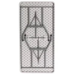 Flash Furniture 5-Foot Granite White Plastic Folding Table 7 Flash Furniture 5-Foot Granite White Plastic Folding Table -Flash Furniture GUEST 1fcab064 4e12 48c2 8b9a a64d327d6b71