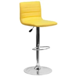 Flash Furniture Modern Vinyl Adjustable Height Barstool With Horizontal Stitch Back 32 Flash Furniture Modern Vinyl Adjustable Height Barstool With Horizontal Stitch Back -Flash Furniture GUEST 20dfd1fe efbd 43a1 8db4 04f59ae384f5