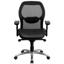 Flash Furniture Mid-Back Super Mesh Executive Swivel Office Chair With Knee Tilt Control And Adjustable Arms 6 Flash Furniture Mid-Back Super Mesh Executive Swivel Office Chair With Knee Tilt Control And Adjustable Arms -Flash Furniture GUEST 2203d8c5 05bb 450f 84e7 f83cdd46bac0
