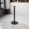 Flash Furniture 18'' Round Restaurant Table Base With 3'' Dia. Bar Height Column