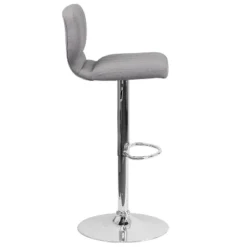 Flash Furniture Contemporary Vinyl Adjustable Height Barstool With Vertical Stitch Back And Chrome Base 23 Flash Furniture Contemporary Vinyl Adjustable Height Barstool With Vertical Stitch Back And Chrome Base -Flash Furniture GUEST 2287daf2 aaef 429a 864b c81c5d35384c