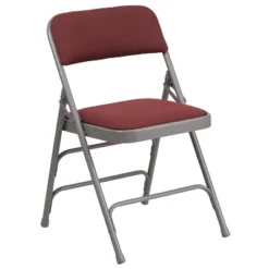 Flash Furniture 2 Pack HERCULES Series Curved Triple Braced & Double Hinged Fabric Upholstered Metal Folding Chair 22 Flash Furniture 2 Pack HERCULES Series Curved Triple Braced & Double Hinged Fabric Upholstered Metal Folding Chair -Flash Furniture GUEST 2317c3af ae5b 4b62 8d20 c311e7b41f8b