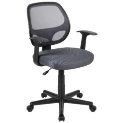 Flash Furniture Flash Fundamentals Mid-Back Mesh Swivel Ergonomic Task Office Chair With Arms 25 Flash Furniture Flash Fundamentals Mid-Back Mesh Swivel Ergonomic Task Office Chair With Arms -Flash Furniture GUEST 237830a0 c31a 481e b778 376f3127a107