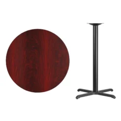 Flash Furniture 36'' Round Laminate Table Top With 30'' X 30'' Bar Height Table Base 7 Flash Furniture 36'' Round Laminate Table Top With 30'' X 30'' Bar Height Table Base -Flash Furniture GUEST 26025c5b 6de4 4c4b 9792 734c507bf9fd