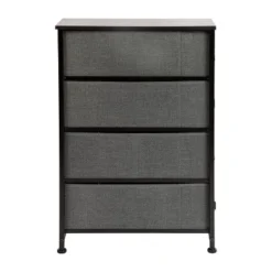 Flash Furniture 4 Drawer Slim Wood Top Cast Iron Frame Vertical Storage Dresser With Easy Pull Fabric Drawers 17 Flash Furniture 4 Drawer Slim Wood Top Cast Iron Frame Vertical Storage Dresser With Easy Pull Fabric Drawers -Flash Furniture GUEST 266fad51 c014 4f68 bee6 aa09e96a367e