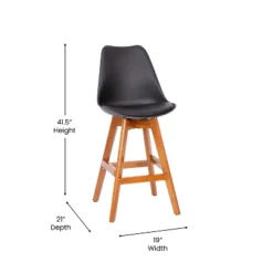 Flash Furniture Dana Set Of 2 Commercial Grade Modern Counter Stools With Cushioned Seat And Wooden Frame 17 Flash Furniture Dana Set Of 2 Commercial Grade Modern Counter Stools With Cushioned Seat And Wooden Frame -Flash Furniture GUEST 267335e6 2f22 40ce 81d0 76064a88edae