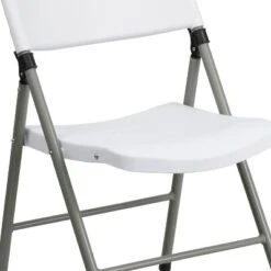 Flash Furniture HERCULES Series White Plastic Folding Chairs | Set Of 2 Lightweight Folding Chairs With Gray Frame 15 Flash Furniture HERCULES Series White Plastic Folding Chairs | Set Of 2 Lightweight Folding Chairs With Gray Frame -Flash Furniture GUEST 2833c8c0 4231 4362 8e46 785d5bf5acd0