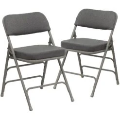 Flash Furniture 2 Pack HERCULES Series Premium Curved Triple Braced & Double Hinged Fabric Upholstered Metal Folding Chair 25 Flash Furniture 2 Pack HERCULES Series Premium Curved Triple Braced & Double Hinged Fabric Upholstered Metal Folding Chair -Flash Furniture GUEST 28ccaa1f 1a41 416b 8fd4 54bb9658d996