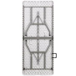 Flash Furniture 6-Foot Bi-Fold Plastic Banquet And Event Folding Table With Carrying Handle 16 Flash Furniture 6-Foot Bi-Fold Plastic Banquet And Event Folding Table With Carrying Handle -Flash Furniture GUEST 2ade32f0 b775 4e8b a71d a91232144cac