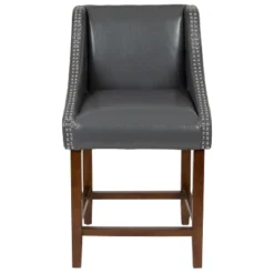 Flash Furniture Carmel Series 24" High Transitional Wood Counter Height Stool With Accent Nail Trim, Set Of 2 26 Flash Furniture Carmel Series 24" High Transitional Wood Counter Height Stool With Accent Nail Trim, Set Of 2 -Flash Furniture GUEST 2cda1eea de1a 49e0 88a4 7f3e33d1b10c